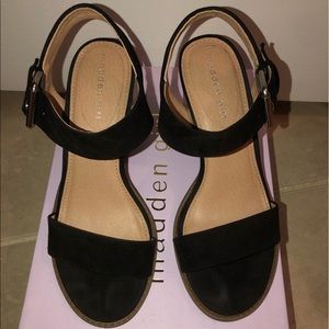 Madden Girl Castro Suede Block Heel